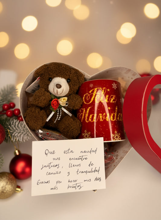 Combo corazón navideño 31644