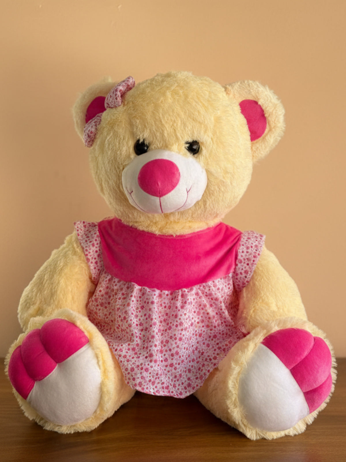 Osita con vestido 70cm 31688