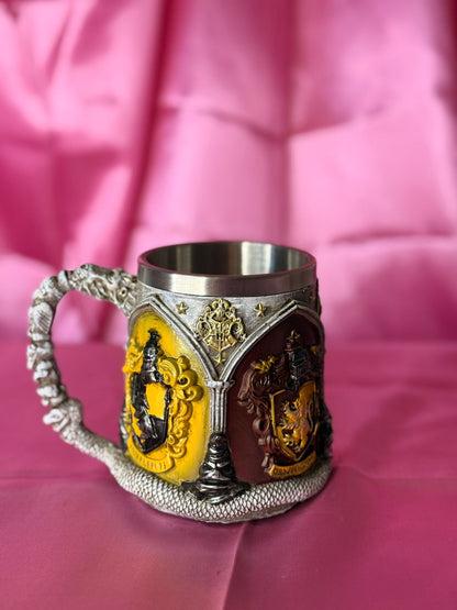 Mug metálico casas Harry Potter. 30896