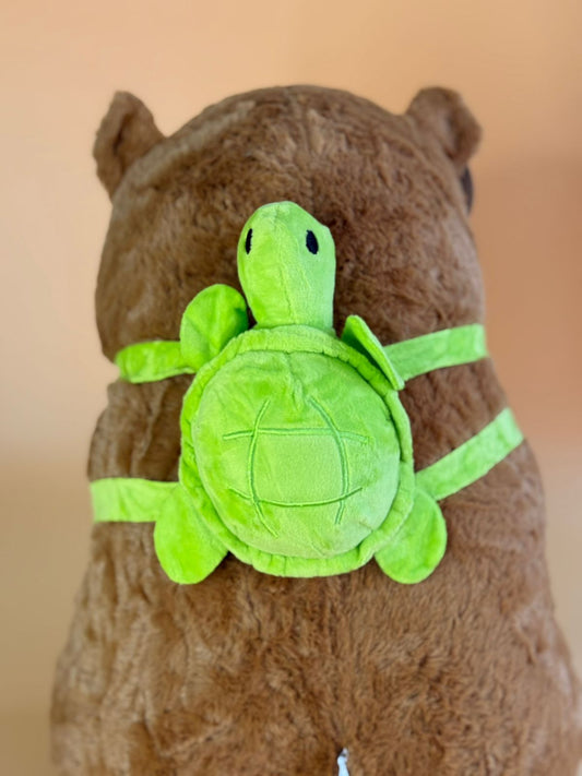 Capibara mochila tortuga 40 cm 31480