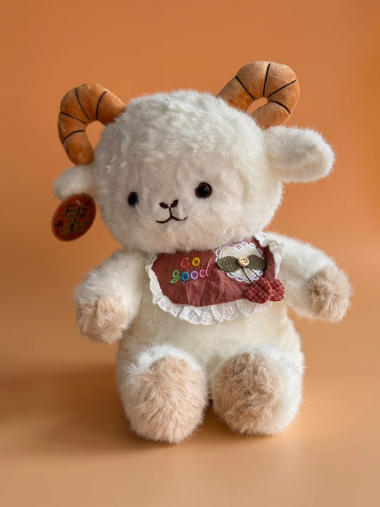 Cordero con babero 33cm 31472