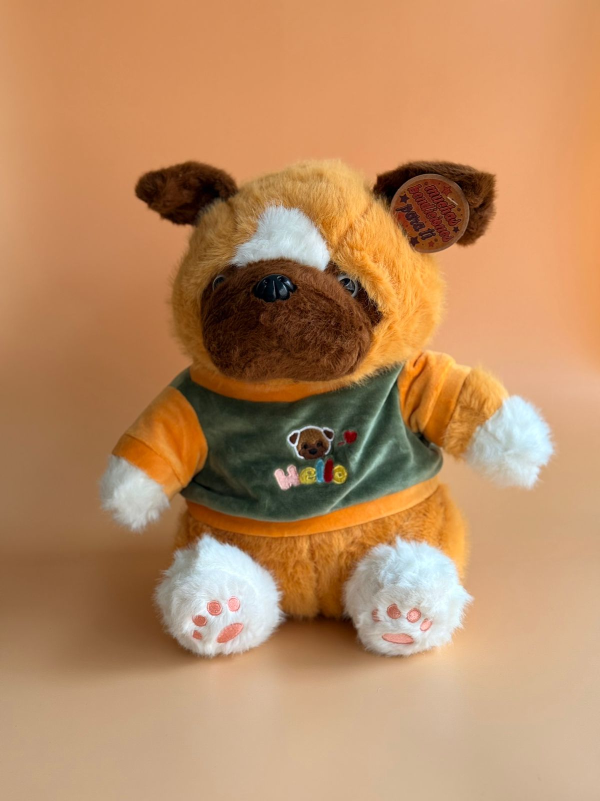 Perro con saco 34cm 31477