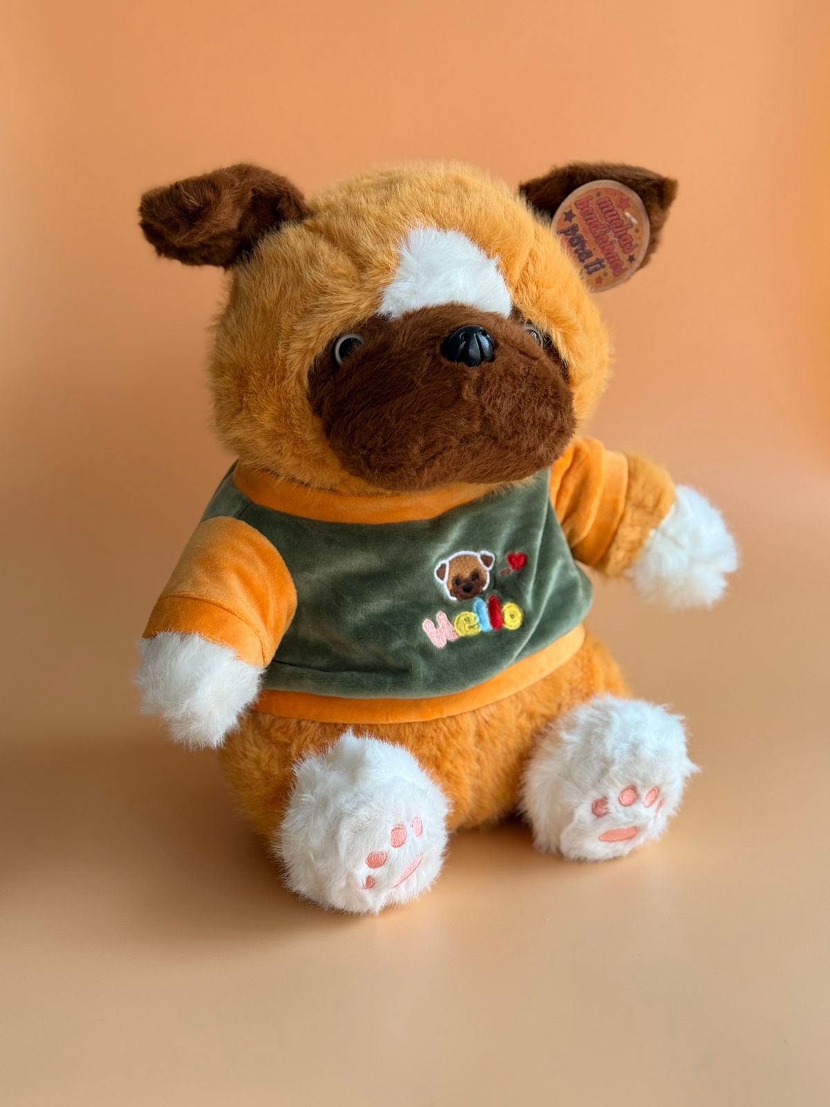 Perro con saco 34cm 31477