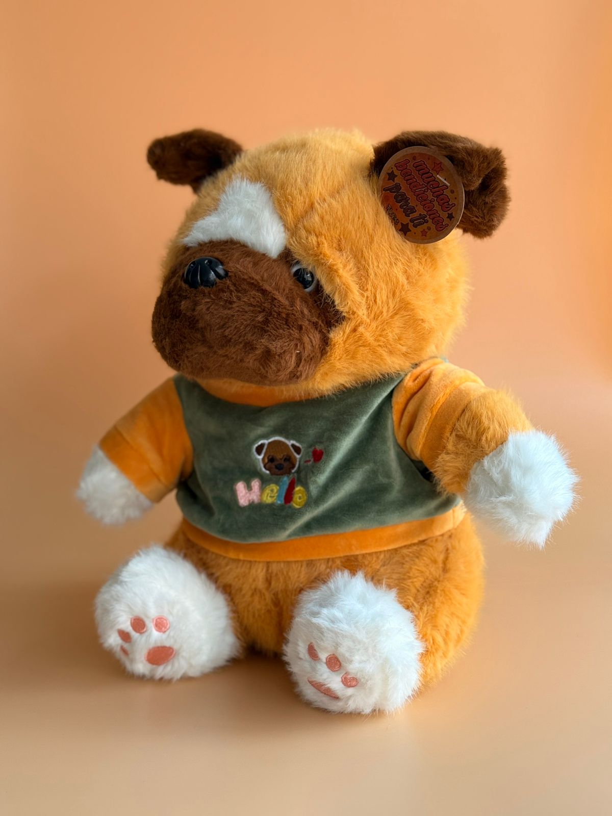 Perro con saco 34cm 31477