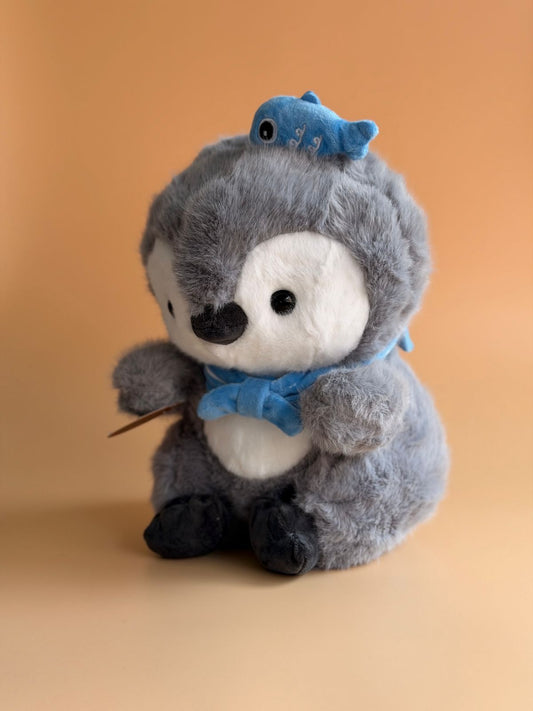 Pingüino con bufanda 30cm 31494