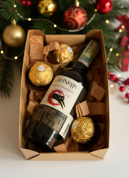Combo navideño Vino - Ferrero 31641
