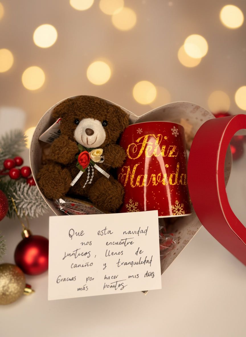 Combo corazón navideño 31644