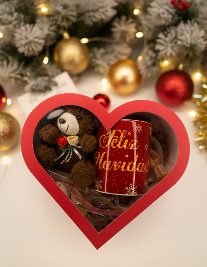 Combo corazón navideño 31644