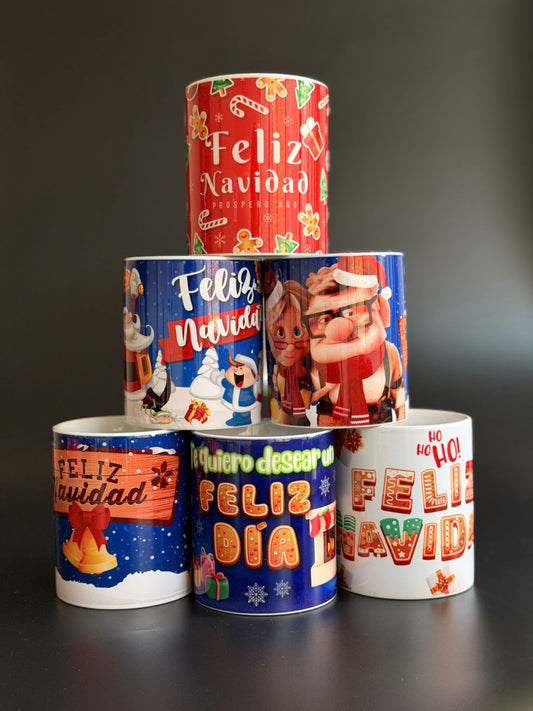 Mugs navideños 325ml 10cm 31387