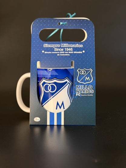 Mug Millonarios 325ml 10cm 31552