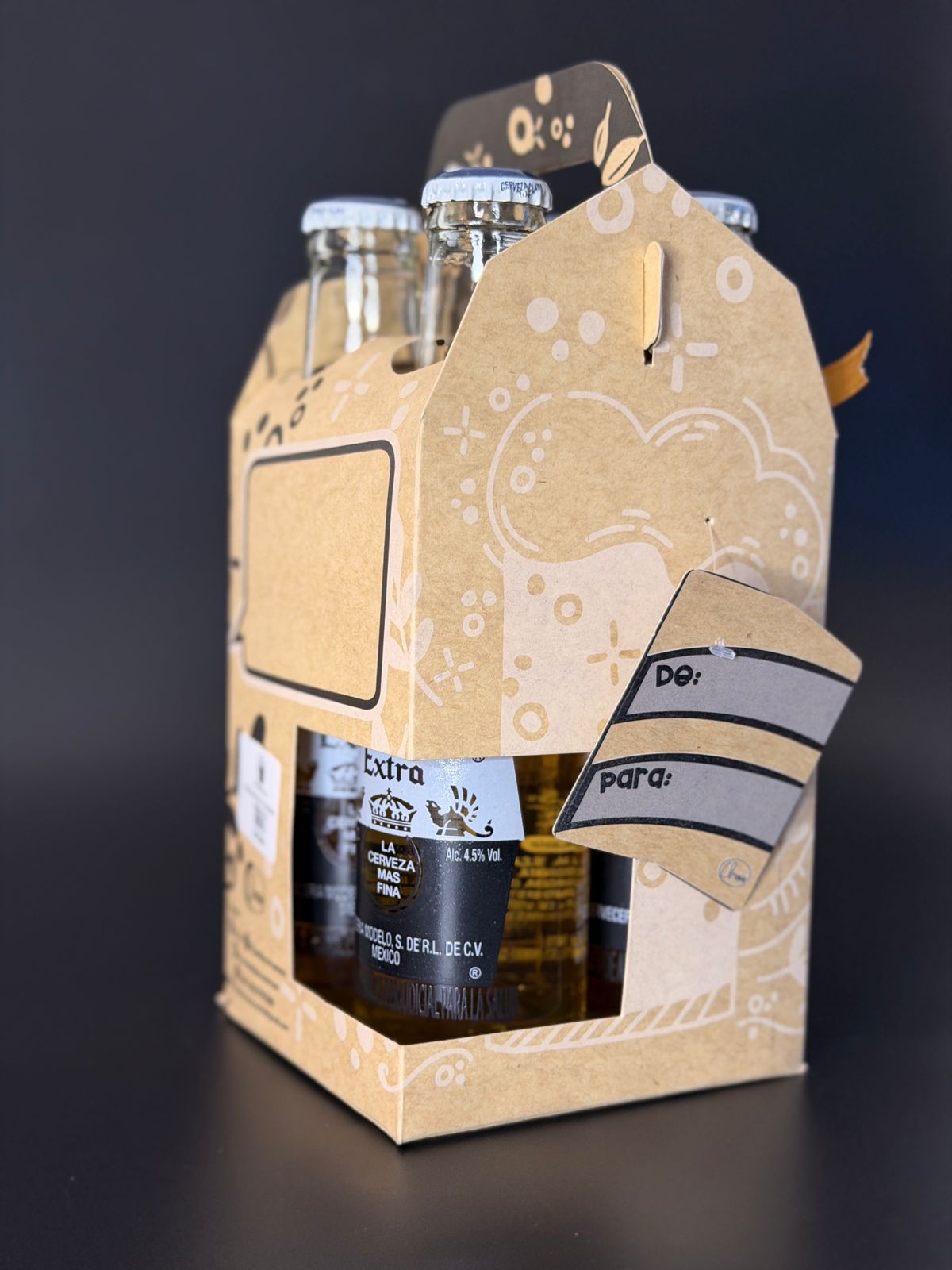 Estuche con Cervezas 26cm 31544