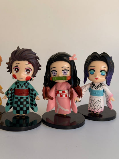 Colección clasica Demon Slayer x5 10cm 31833