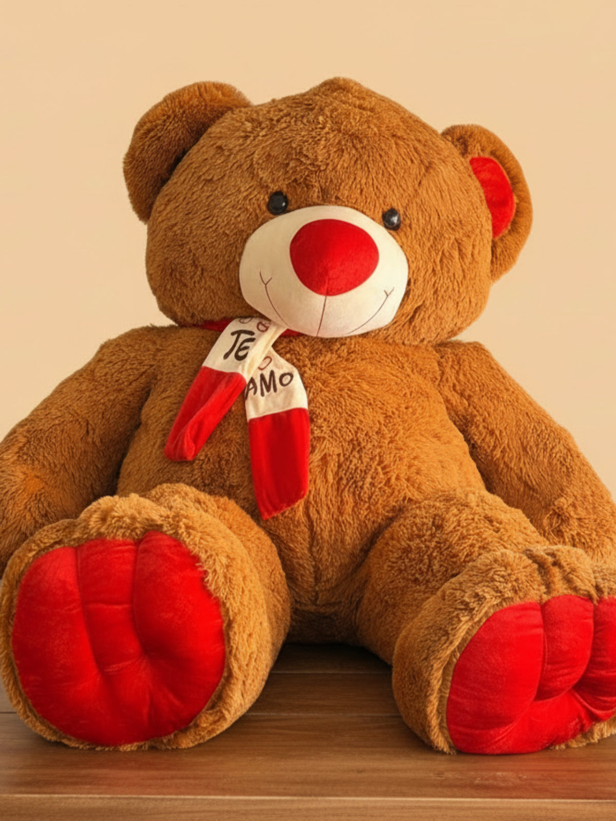 Osito Simón con bufanda 1m 31691